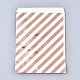 Bolsas de papel ecológicas con patrón de rayas diagonales AJEW-M207-F01-01-2