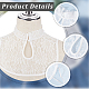Faux cols amovibles en polyester pour femme DIY-WH0430-118A-6
