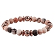 Gemstone Beads Stretch Bracelet BJEW-SW00021-1