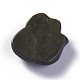 Pendentifs en obsidienne dorée naturelle G-P418-13-2
