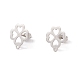 201 Stainless Steel Stud Earring Findings EJEW-A071-14A-P-1