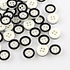 4-Rondelle botones de plástico X-BUTT-R034-028-1