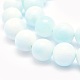 Natürliche Hemimorphit Perlen Stränge G-O166-01-10mm-3