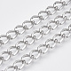 304 Stainless Steel Curb Chains STAS-R100-32-4