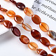 Natural Red Agate Beads Strands G-S364-098-4