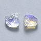Perle di vetro verniciate a spruzzo trasparente GLAA-T016-05C-2