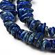 Lapis lazuli naturelles puce brins de perles G-M205-14-4