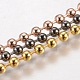 Stainless Steel Ball Chain Necklace Making MAK-L019-01C-M-1