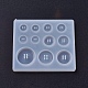 Moldes de botones de silicona X-DIY-L005-18-2