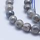 Perles de labradorite naturelles galvanisées G-G723-8mm-3