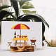 GLOBLELAND Picnic Table Cutting Dies Picnic Theme Red Wine Sun Umbrella Bread Metal Die Cuts Birthday Gift Die Cuts for Card Scrapbooking and DIY Craft Album Paper Card Decor DIY-WH0309-961-2