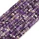Natürlichen Amethyst Perlen Stränge&nbsp;G-G317-A22-3X6MM-2