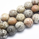 Fossiles naturelle perles de corail brins G-K256-11-18mm-1