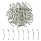 Бисера латунной трубки KK-YW0001-98B-P-1