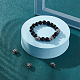 Unicraftale 6 pièces perles de tête de tigre de 11 mm en acier inoxydable perles en vrac accessoires de perles de trou de 2.5 mm perle de tête d'animal en argent antique pour bricolage bracelets colliers fabrication de bijoux STAS-UN0006-63AS-5