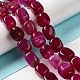 Natural Agate Beads Strands G-H295-A01-3