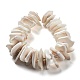 Chapelets de perles de coquillage naturel BSHE-M034-03-3