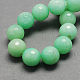 Chapelets de perles de jade naturel G-R166-14mm-M2-3