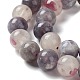 Perles de tourmaline fleurs de prunier naturel brins G-I355-01C-01-3