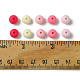 70шт прорезиненные акриловые бусины MACR-FS0001-71B-5