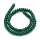 Chapelets de perles de jade naturel G-E507-01D-2