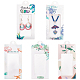 Pandahall elite 20pcs 5 estilos tarjetas de exhibición de joyería de papel DIY-PH0013-44-1