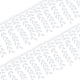 Ruban polyester fingerinspire pour la fabrication de bijoux OCOR-FG0001-13-1