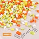 CREATCABIN 800Pcs 4 Colors 2-Hole Glass Seed Beads SEED-CN0001-04-2