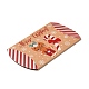 Scatole di cuscini di cartone per caramelle a tema natalizio CON-G017-02L-4