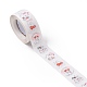 Pegatinas de papel redondas del día de san valentín DIY-I107-04-3