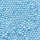 Cuentas redondas de perlas de vidrio teñidas ecológicas HY-PH0001-3mm-RB006N-3