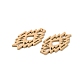 Подвески из окрашенного дерева тополя WOOD-S060-01B-2