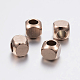 Revestimiento iónico (ip) 304 perlas de acero inoxidable X-STAS-F136-01RG-5x5mm-2