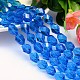 Faceted Polyhedron Imitation Austrian Crystal Bead Strands G-M190-11x8mm-25A-1