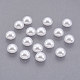 Cabujones de perlas de imitación de plástico ABS SACR-S738-6mm-Z9