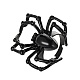 Anillo ajustable de araña de aleación para halloween RJEW-O048-01EB-1