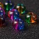 Perles européennes en verre peint DGLA-R016-12mm-M-4