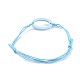 Adjustable Waxed Cotton Cord Bracelets BJEW-JB04293-04-3
