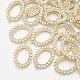 ABS Plastic Imitation Pearl Pendants PALLOY-T071-075-1