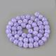 Synthetic Crackle Quartz Beads Strands GLAA-S134-8mm-15-2