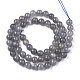 Chapelets de perles en labradorite naturelle  G-N328-011A-2