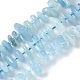 Природные Аквамарин бисер нитей G-E569-J13-01-1