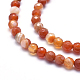 Natural Agate Beads G-J371-15-6mm-3