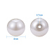 Eco-Friendly Dyed Glass Pearl Round Beads HY-NB0001-01-2