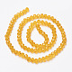 Chapelets de perles en verre X-EGLA-A034-T8mm-D17-2