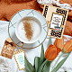 Прозрачные штампы для кофе Globleland для скрапбукинга своими руками DIY-WH0167-57-0278-5