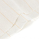 ポリエステル60%、綿40%のパンチ刺繍生地  リネン  1500x1500x0.5mm DIY-WH0453-32-3