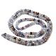 Natural Fluorite Beads Strands G-C052-08-3