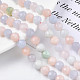 Chapelets de perles en morganite naturelle G-R460-014-01-4