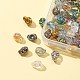80 pièces 8 couleurs galvanoplastie perles de verre EGLA-FS0001-29-4